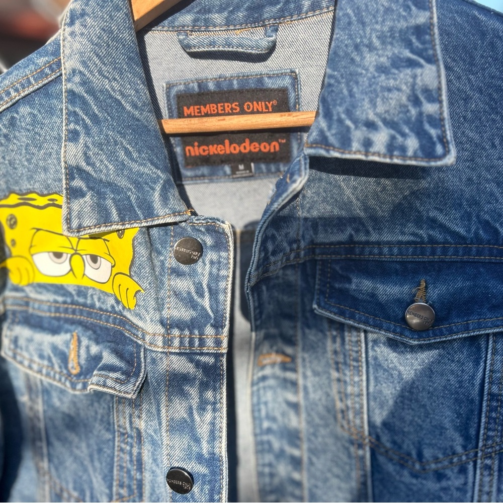 Members Only Blue Denim Jacket